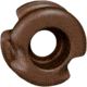 Radical Archery Super Deuce 38 Peep Sight, 3/16 in, Tac Brown, 1502975
