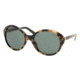 Ralph Lauren RL8069 SV Prescription Sunglasses - Top Havana-Beige-Black Green Frame / 56 mm Prescription Lenses, 529971-5620