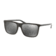 Ralph Lauren RL8157 Sunglasses 56436G-58 - Olive/sanblast Brown Frame, Mirror Silver Lenses