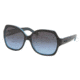 Ralph RA5108 Progressive Sunglasses, Black/Blue Frame / 58 mm Prescription Lenses, 867 17 5816