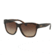 Ralph RA5226 Sunglasses 137813-56 - Dark Tortoise Frame, Brown Gradient Lenses