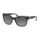 Ralph RA5242 Prescription Sunglasses, 55mm, Black On Grey, RA5242-5682T3-55-SV