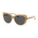 Ralph RA5243 Progressive Prescription Sunglasses, 55mm, Beige, RA5243-571287-55-PRO