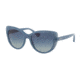 Ralph RA5243 Progressive Prescription Sunglasses, 55mm, Opal Blue, RA5243-57144L-55-PRO