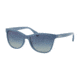 Ralph RA5244 Prescription Sunglasses RA5244-57144L-55 - Lens Diameter 55 mm, Frame Color Opal Blue