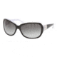 Ralph RA5005 Progressive Prescription Sunglasses RA5005-550-11-60 - Lens Diameter 60 mm, Frame Color Black/White/Crystal