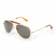 Randolph Sportsman 23K Gold Frame, Gray Polarized Glass Lens, 23K Gold Frame, 57MM SP71434