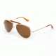 Randolph Sportsman 23K Gold Frame, Tan Glass Lens, 23K Gold Frame, 61MM SP11412