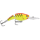 Rapala Jointed Shad Rap Crankbait, Floating, Hot Tiger, 2in, 1/4oz, JSR05HT