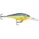 Rapala Shad Rap Crankbait, 3 1/8in, 3/8 oz, Floating, Hot Steel, SR08HS