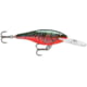 Rapala Shad Rap Crankbait 3 1/8in, 3/8 oz, Floating, Red Crawdad, SR08RCW