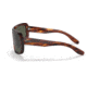 Ray-Ban Blair RB2196 Sunglasses, Green Lenses, Striped Havana, 61, RB2196-954-31-61