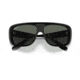 Ray-Ban Blair RB2196 Sunglasses, Polarized Green Lenses, Black, 61, RB2196-901-58-61