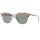 Ray-Ban Clubmaster Bifocal Sunglasses RB3016 with Lined Bi-Focal Rx Prescription Lenses RB3016-1068-5121 - Lens Diameter: 51 mm, Frame Color: Top Camo Beige On Black