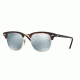 Ray-Ban Clubmaster Bifocal Sunglasses RB3016 with Lined Bi-Focal Rx Prescription Lenses RB3016-114530-51 - Lens Diameter 51 mm, Frame Color Sand Havana/gold