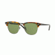 Ray-Ban Clubmaster Bifocal Sunglasses RB3016 with Lined Bi-Focal Rx Prescription Lenses RB3016-11594E-49 - Lens Diameter 49 mm, Frame Color Spotted Green Havana