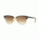Ray-Ban Clubmaster Bifocal Sunglasses RB3016 with Lined Bi-Focal Rx Prescription Lenses RB3016-120451-49 - Lens Diameter 49 mm, Frame Color Top Havana/texture Beige