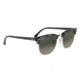 Ray-Ban Clubmaster Bifocal Sunglasses, 49mm, Spotted Grey/Green, RB3016-125571-49-BI