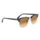 Ray-Ban Clubmaster Bifocal Sunglasses, 49mm, Spotted Brown/Blue, RB3016-125651-49-BI