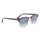 Ray-Ban Clubmaster Bifocal Sunglasses, 49mm, Spotted Grey/Violet, RB3016-12573F-49-BI