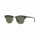 Ray-Ban Clubmaster Bifocal Sunglasses RB3016 with Lined Bi-Focal Rx Prescription Lenses RB3016-W0365E-49 - Lens Diameter 49 mm, Frame Color Ebony/Arista