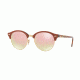 Ray-Ban RB4246 Single Vision Prescription Sunglasses RB4246-12207O-51 - Lens Diameter 51 mm, Frame Color Top Brown Trasparent Grey