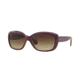 Ray-Ban Jackie OHH Sunglasses RB4101 613413-58 - Top Mat Violet On Trasp Sand Frame, Gradient Brown Lenses
