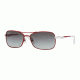 Ray-Ban Junior RJ9524S Bifocal Sunglasses - White Frame / 51 mm Prescription Lenses, 230-11-5114