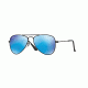 Ray-Ban Junior Bifocal Sunglasses RJ9506S for Kids with Lined Bi-Focal Rx Prescription Lenses RJ9506S-201-55-50 - Lens Diameter 50 mm, Frame Color Matte Black