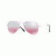 Ray-Ban Junior Bifocal Sunglasses RJ9506S for Kids with Lined Bi-Focal Rx Prescription Lenses RJ9506S-211-7E-52 - Lens Diameter 52 mm, Frame Color Pink