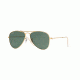 Ray-Ban Junior Bifocal Sunglasses RJ9506S for Kids with Lined Bi-Focal Rx Prescription Lenses RJ9506S-223-71-52 - Lens Diameter 52 mm, Frame Color Gold