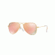 Ray-Ban Junior Bifocal Sunglasses RJ9506S for Kids with Lined Bi-Focal Rx Prescription Lenses RJ9506S-249-2Y-50 - Lens Diameter 50 mm, Frame Color Matte Gold