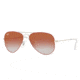Ray-Ban Junior Bifocal Sunglasses, 50mm, Silver On Top Red, RJ9506S-274-V0-50-BI