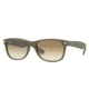 Ray-Ban RB2132 SV Prescription Sunglasses - Camo Green Rubber Frame / 55 mm Prescription Lenses, 812-51-5518