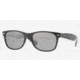 Ray-Ban New Wayfarer Prescription Sunglasses RB2132 RB2132-601-K3-5218 - Lens Diameter: 52 mm, Frame Color: Shiny Black