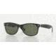 Ray-Ban New Wayfarer Prescription Sunglasses RB2132 RB2132-605258-55 - Lens Diameter 55 mm, Frame Color Top Black On Trasparent