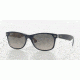 Ray-Ban New Wayfarer Prescription Sunglasses RB2132 RB2132-6053M3-52 - Lens Diameter 52 mm, Frame Color Top Blue On Trasparent