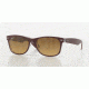 Ray-Ban New Wayfarer Prescription Sunglasses RB2132 RB2132-6054M2-52 - Lens Diameter 52 mm, Frame Color Top Bordeaux On Trasparent