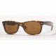 Ray-Ban New Wayfarer Prescription Sunglasses RB2132 RB2132-710-5518 - Lens Diameter: 55 mm, Frame Color: Light Havana