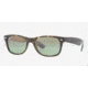 Ray-Ban New Wayfarer Prescription Sunglasses RB2132 RB2132-710-M4-5218 - Lens Diameter: 52 mm, Frame Color: Shiny Havana