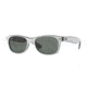 Ray-Ban New Wayfarer Prescription Sunglasses RB2132 RB2132-770-5218 - Lens Diameter: 52 mm, Frame Color: Top Dark White On Black