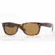 Ray-Ban New Wayfarer Prescription Sunglasses RB2132 RB2132-902-57-55 - Lens Diameter 55 mm, Frame Color Tortoise