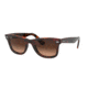 Ray-Ban Original Wayfarer Prescription Sunglasses, 50mm, Pink Gradient Brown, RB2140-1275A5-50-SV