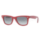 Ray-Ban Original Wayfarer Prescription Sunglasses RB2140  RB2140-111871-5022 - Lens Diameter 50 mm, Frame Color Top Red Texture London