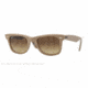 Ray-Ban Original Wayfarer Prescription Sunglasses RB2140  RB2140-112485-50 - Lens Diameter 50 mm, Lens Diameter 50 mm, Frame Color Top Beige On Texture Music