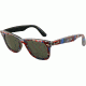 Ray-Ban Original Wayfarer Prescription Sunglasses RB2140  RB2140-1135-5022 - Lens Diameter 50 mm, Frame Color Top Texture Plaid on Black
