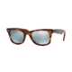 Ray-Ban Original Wayfarer Prescription Sunglasses RB2140 RB2140-117830-50 - Lens Diameter 50 mm, Frame Color Striped Havana