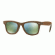 Ray-Ban Original Wayfarer Prescription Sunglasses RB2140 RB2140-11912X-50 - Lens Diameter 50 mm, Frame Color Top Osaka Brown On Jeans Grey