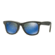 Ray-Ban Original Wayfarer Prescription Sunglasses RB2140 RB2140-119268-50 - Lens Diameter 50 mm, Frame Color Top Jeans Carbon On Grey