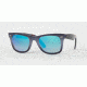 Ray-Ban Original Wayfarer Prescription Sunglasses RB2140 RB2140-11984O-50 - Lens Diameter 50 mm, Frame Color Top Grad Grey On Blue